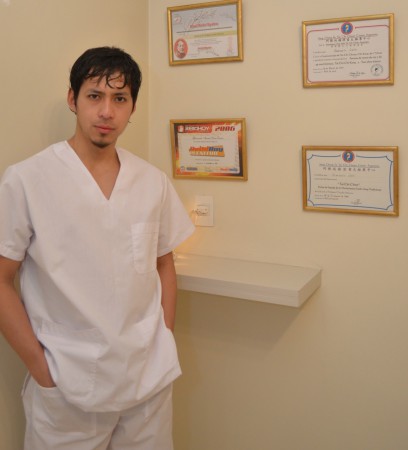 Giancarlo Ismael  Masoterapeuta y Maestro Reiki